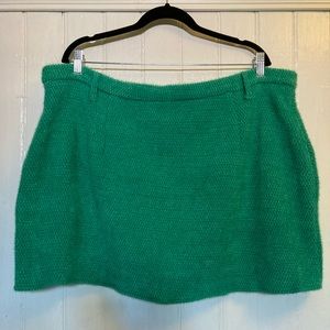 Green Mini Skirt